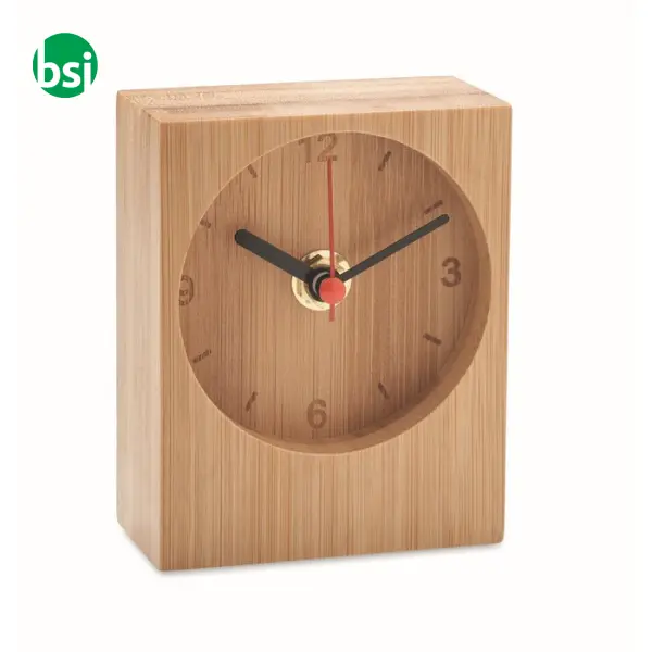 Bamboo table clock - CLAMBU -  1