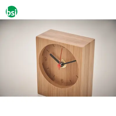 Bamboo table clock - CLAMBU - Immagine 4