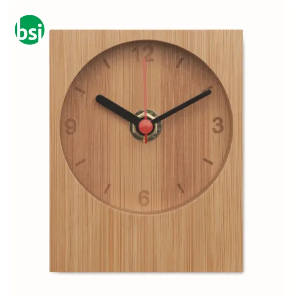 Bamboo table clock - CLAMBU -  5