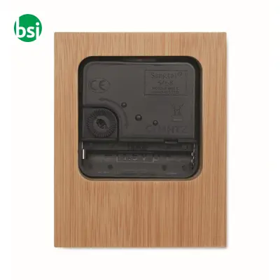 Bamboo table clock - CLAMBU - Immagine 6