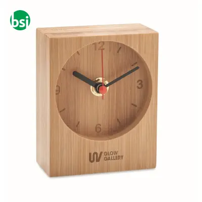 Bamboo table clock - CLAMBU - Immagine 2