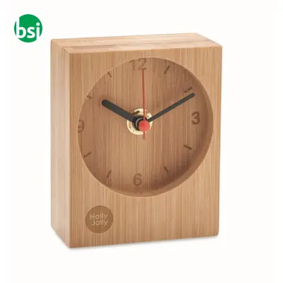 Bamboo table clock - CLAMBU - Immagine 3