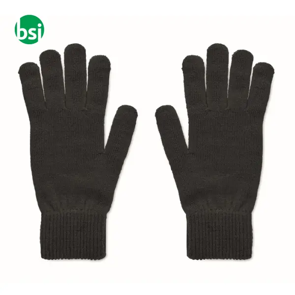 Knitted gloves in RPET - HANDNIT -  2