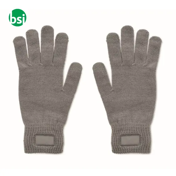 Knitted gloves in RPET - HANDNIT -  12