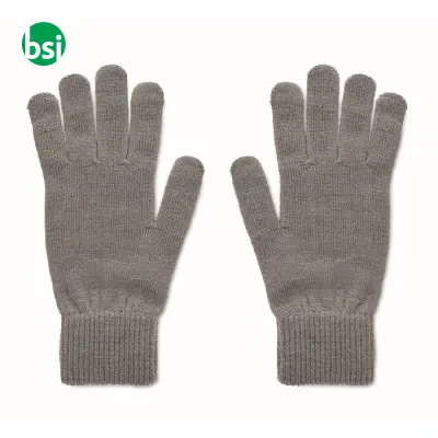 Knitted gloves in RPET - HANDNIT - Immagine 5