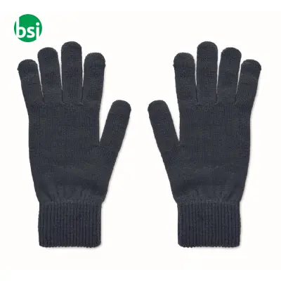 Knitted gloves in RPET - HANDNIT - Immagine 8