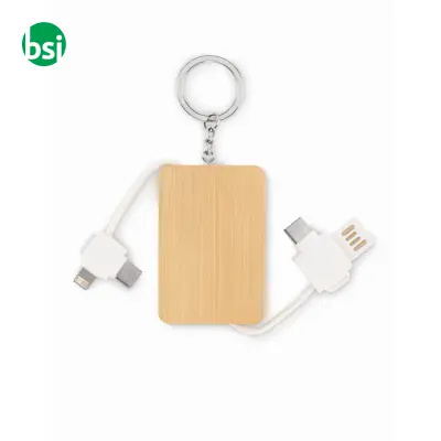 Key ring charging cable - BUPOW - Immagine 5
