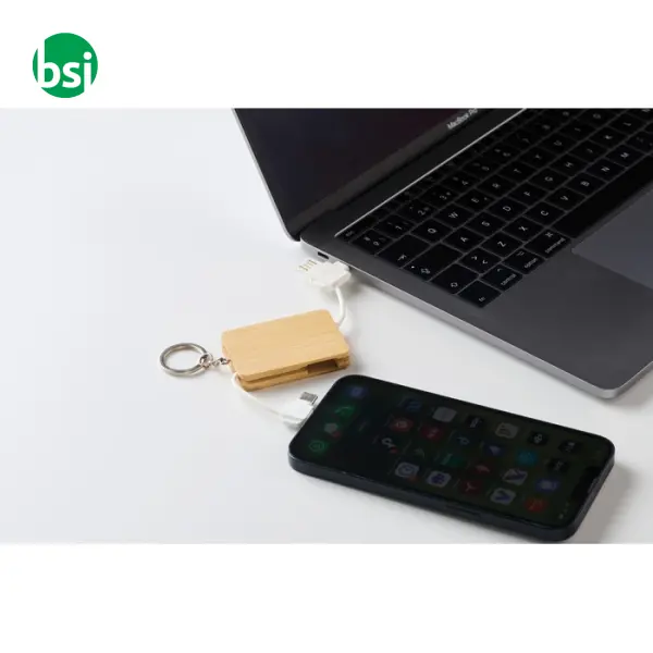 Key ring charging cable - BUPOW -  6
