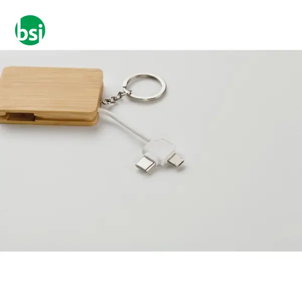 Key ring charging cable - BUPOW -  8