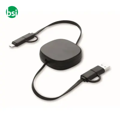 60W retractable charging cable - LINEA - Immagine 13