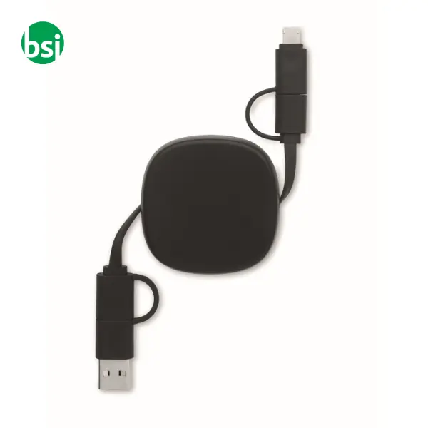 60W retractable charging cable - LINEA -  2