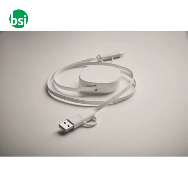 60W retractable charging cable - LINEA -  9
