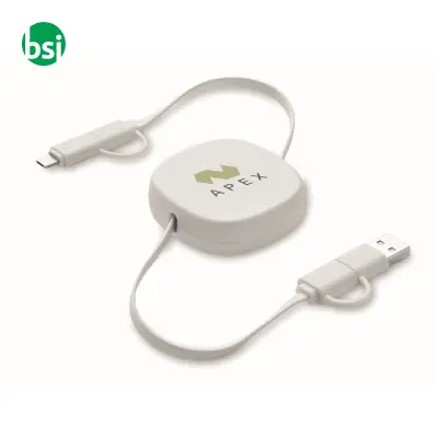 60W retractable charging cable - LINEA - Immagine 7