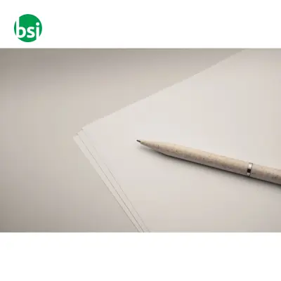 Wheat straw/ABS twist pen set - PEAT - Immagine 7