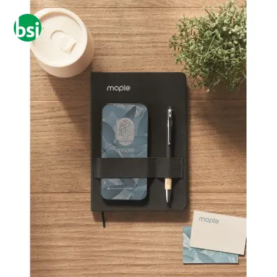 A5 RPET notebook with pen - NOTA - Immagine 3
