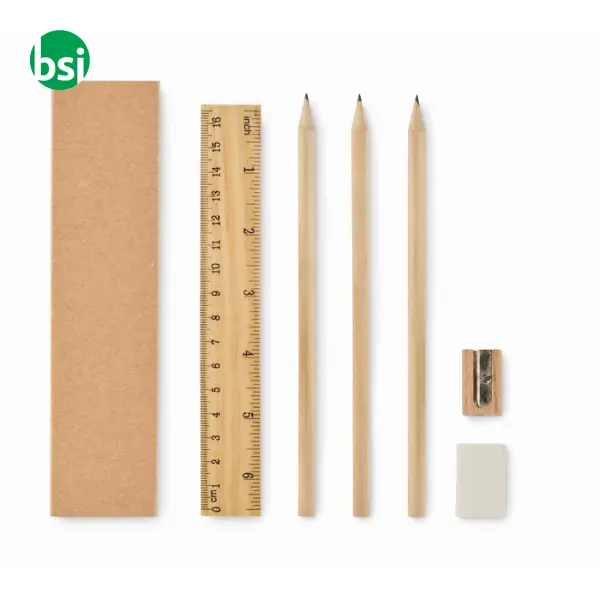 Paper box stationery set - STOX -  1