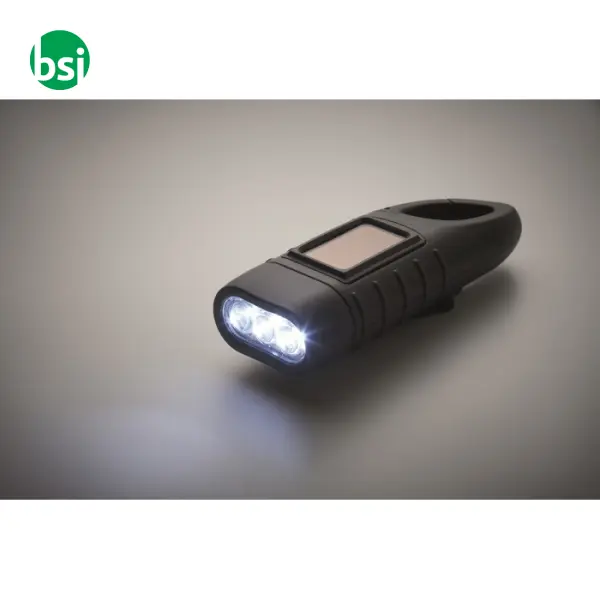 Solar torch with dynamo crank - SLUZ -  3