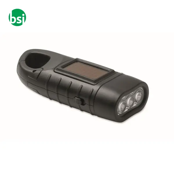 Solar torch with dynamo crank - SLUZ -  6