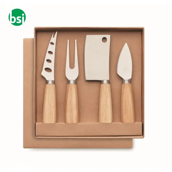 Set of 4 cheese knives - CAMEMBERT -  2