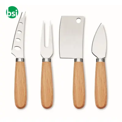 Set of 4 cheese knives - CAMEMBERT - Immagine 5