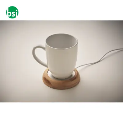 Bamboo mug warmer with USB - MUGLET - Immagine 5