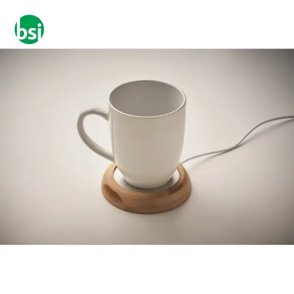 Bamboo mug warmer with USB - MUGLET -  5