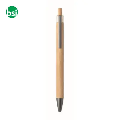 Push button bamboo pen - ITEA - Immagine 3