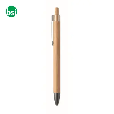 Push button bamboo pen - ITEA - Immagine 4
