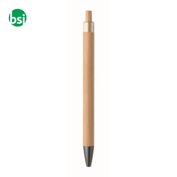 Push button bamboo pen - ITEA -  5