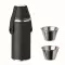 Hip flask with shot cups - COCOON - Anteprima 1