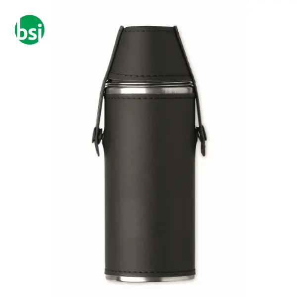 Hip flask with shot cups - COCOON -  7