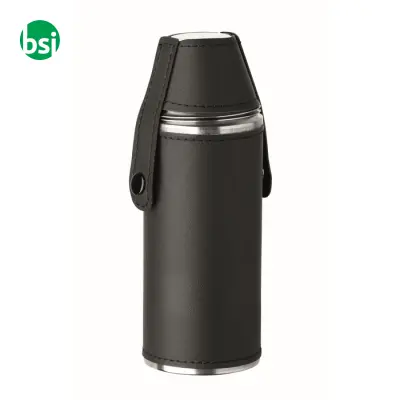 Hip flask with shot cups - COCOON - Immagine 11