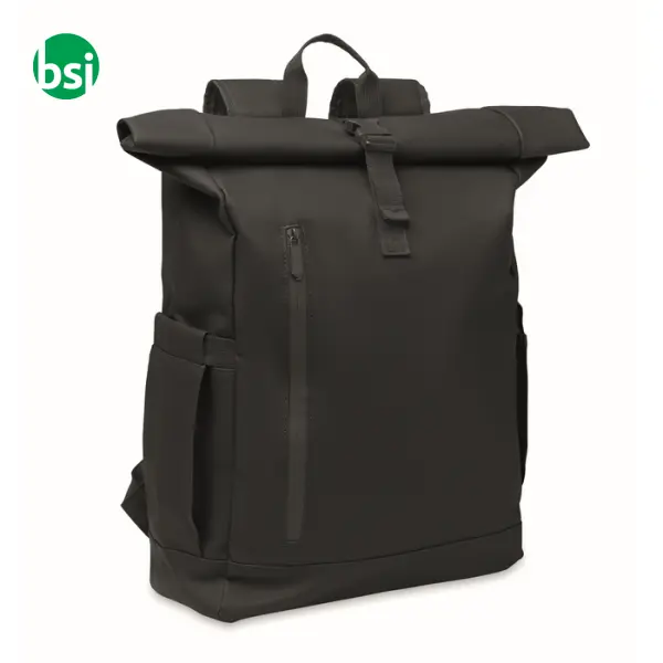 Rolltop laptop rucksack 600D - BANGKOK ROLL -  1