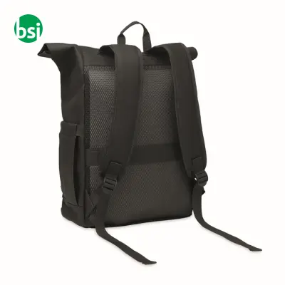 Rolltop laptop rucksack 600D - BANGKOK ROLL - Immagine 2