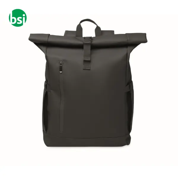 Rolltop laptop rucksack 600D - BANGKOK ROLL -  3