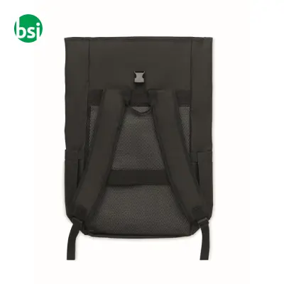 Rolltop laptop rucksack 600D - BANGKOK ROLL - Immagine 5