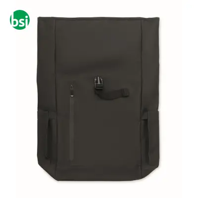 Rolltop laptop rucksack 600D - BANGKOK ROLL - Immagine 6