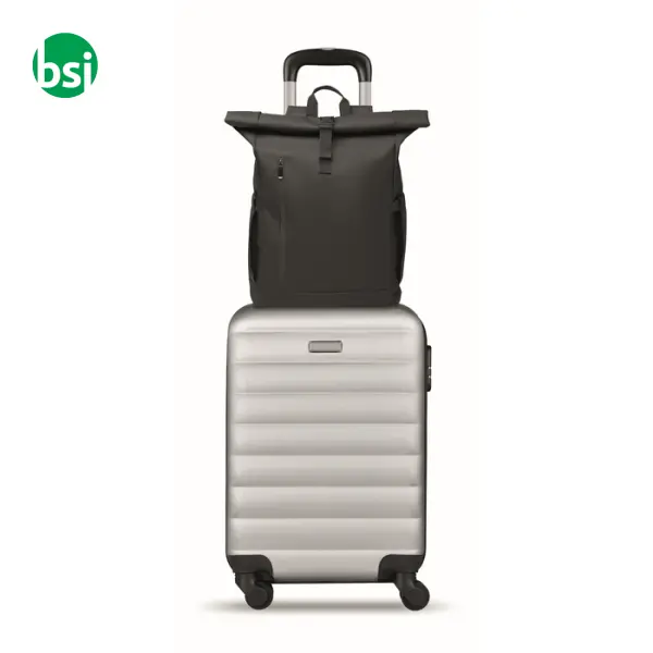 Rolltop laptop rucksack 600D - BANGKOK ROLL -  7