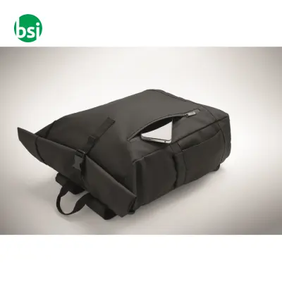 Rolltop laptop rucksack 600D - BANGKOK ROLL - Immagine 12