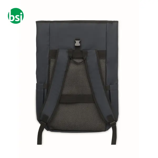 Rolltop laptop rucksack 600D - BANGKOK ROLL -  17