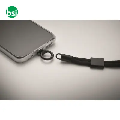 RPET phone wrist cord - NONETTE WRIST - Immagine 5
