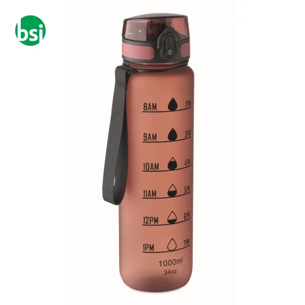 Sports water bottle RPET 1L - ISFORDEN MARK -  22