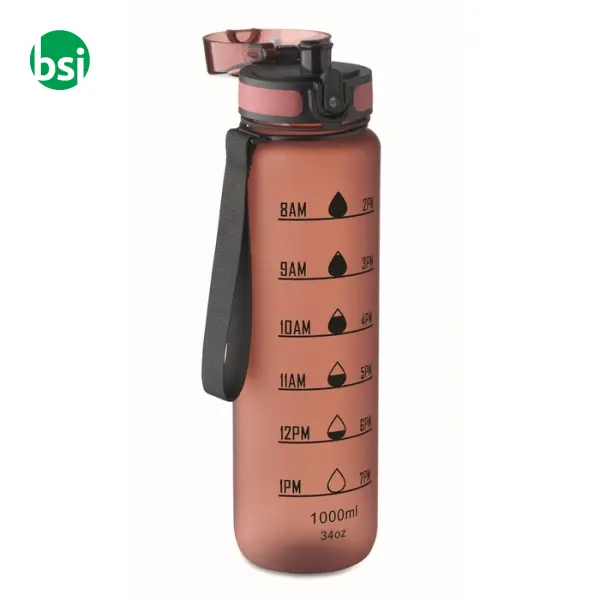 Sports water bottle RPET 1L - ISFORDEN MARK -  2
