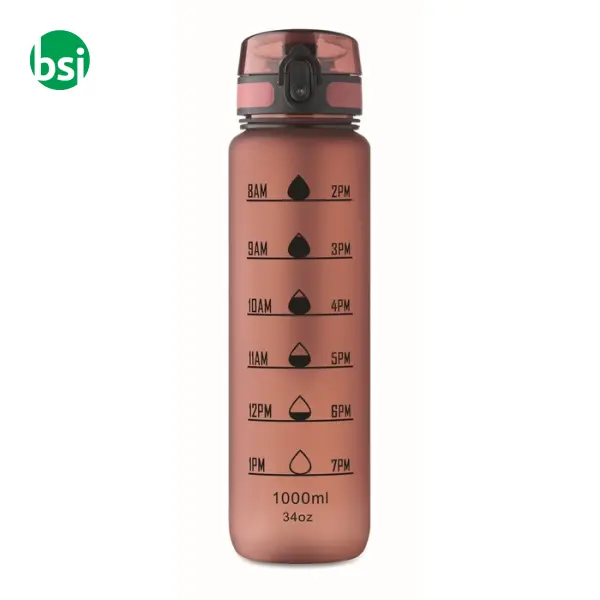 Sports water bottle RPET 1L - ISFORDEN MARK -  7