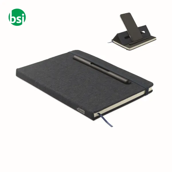 A5 notebook with phone holder - RINBOOK -  24