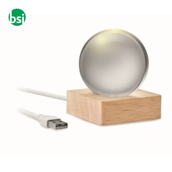 LED glass ball - LIGHT -  1