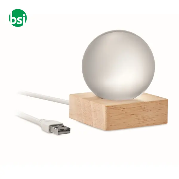 LED glass ball - LIGHT -  2