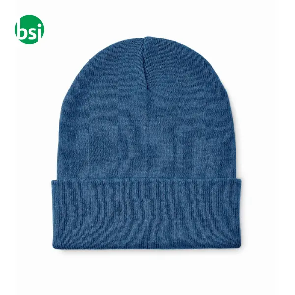 Knitted beanie with cuff - BEANIX -  15