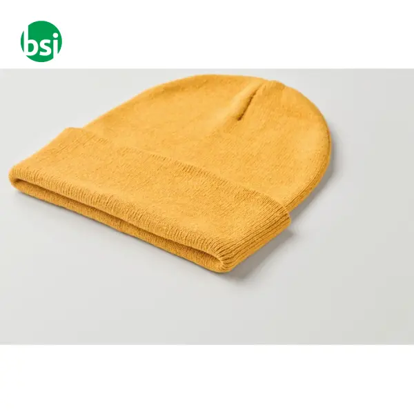 Knitted beanie with cuff - BEANIX -  7