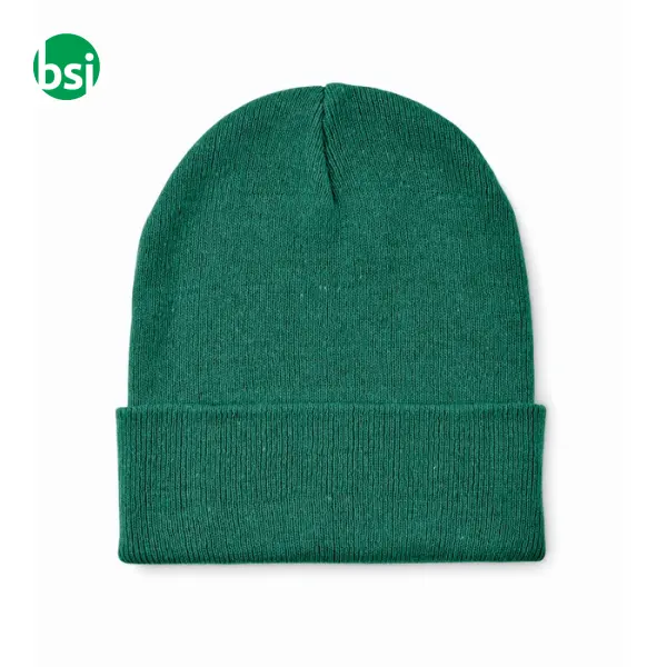 Knitted beanie with cuff - BEANIX -  18